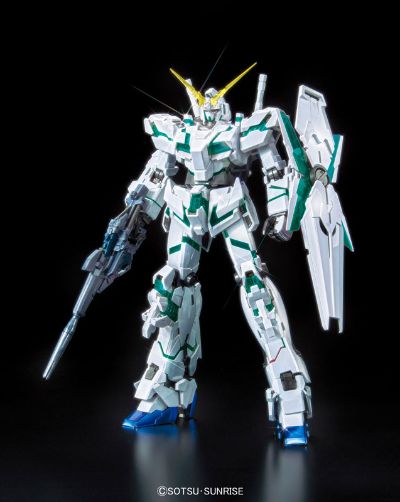 MG 机动战士高达UC RX-0 独角兽高达 Red/Green Twin Frame Edition, Titanium Finish