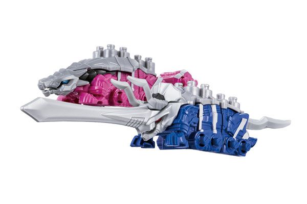 骑士竜戦队龙ソウジャー 骑士竜系列02＆03 DXトリケーン・アンキローゼ[Bandai]《発売済・在库品》