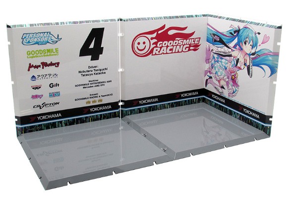 Dioramansion150 MIKU赛车维修区2019Ver.背景墙B