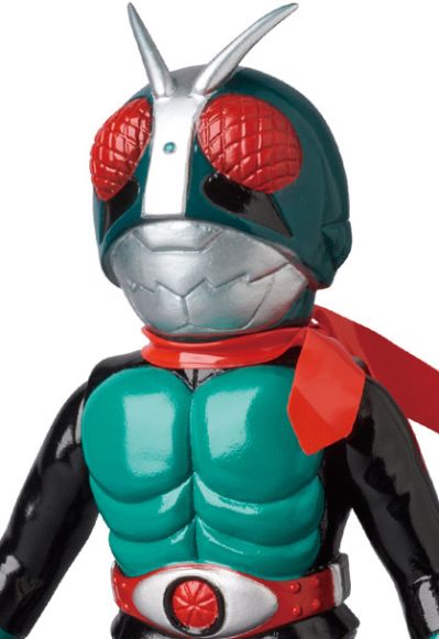 东映レトロソフビCollection 假面骑士 假面骑士２号 (New Color) Middle Size 