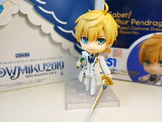 粘土人#1000 Vocaloid 初音未来&Rabbit Yukine 公主 雪未来 2019