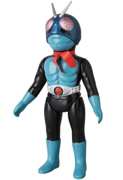 东映レトロソフビCollection 假面骑士 假面骑士１号 Middle Size 