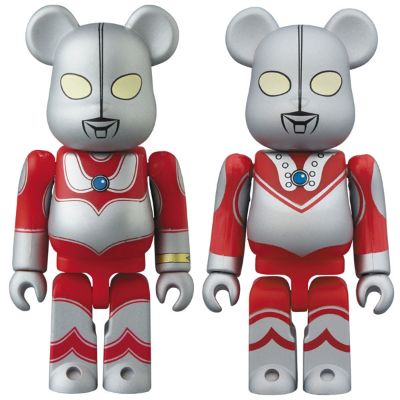 BE＠RBRICK 奥特曼 ジャック ＆ 佐非 2PACK 『帰ってきた奥特曼』[medicom]《０５月予约》