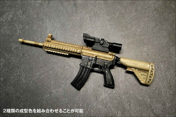 1/12 可动人形可用配件 AW-002 AR-416 初回限定版