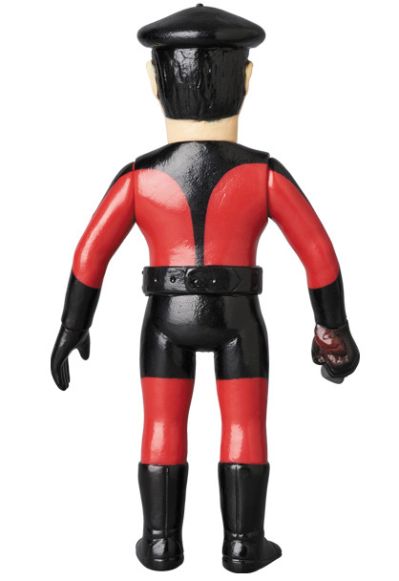 东映レトロソフビCollection 假面骑士 修卡战斗员（黒・ベレー帽） Middle Size Ver. 