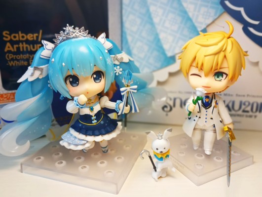 粘土人#1000 Vocaloid 初音未来&Rabbit Yukine 公主 雪未来 2019