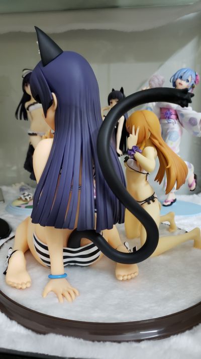 我的妹妹不可能这么可爱 五更瑠璃 条纹泳衣猫耳