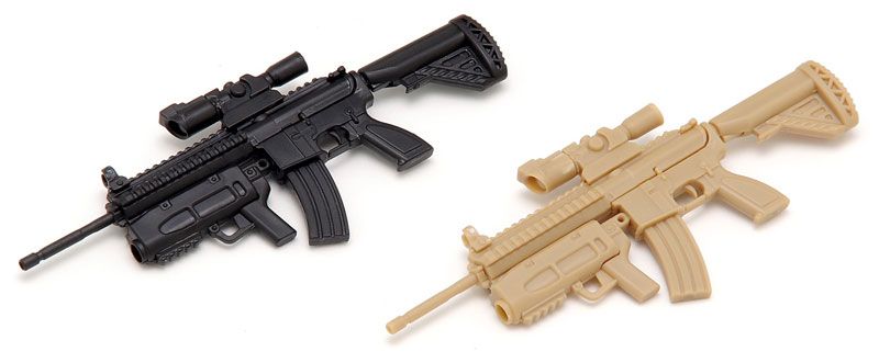 1/12 可动人形可用配件 AW-002 AR-416 初回限定版