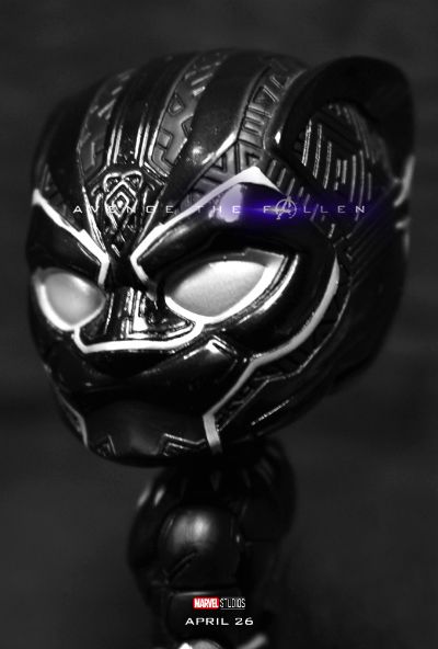 粘土人 #955 复仇者联盟3：无限战争 黑豹