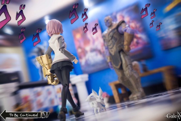 figma #EX-51 Fate / Grand Order 玛修·加拉哈德&芙芙 Shielder