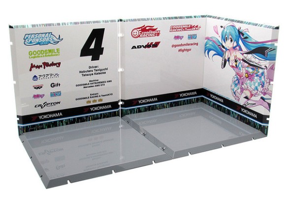 Dioramansion150 MIKU赛车维修区2019Ver.背景墙A