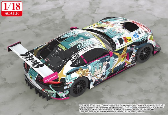 1/18 GOODSMILE 初音未來 AMG 2018最終战ver.  GSC限定版
