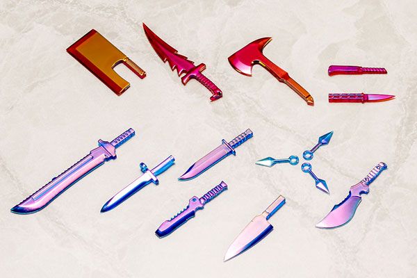 M.S.G 模型改造工具 武器配件34EX  特别版 偏振版 红色＆蓝色