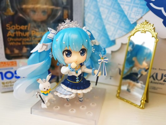 粘土人#1000 Vocaloid 初音未来&Rabbit Yukine 公主 雪未来 2019