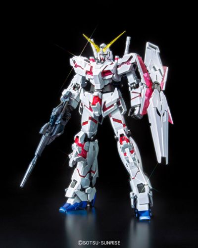 MG 机动战士高达UC RX-0 独角兽高达 Red/Green Twin Frame Edition, Titanium Finish