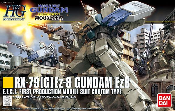 HGUC 1/144 高达Ez8 『机动戦士高达 第08MS小队』より（再贩）[BANDAI SPIRITS]《発売済・在库品》