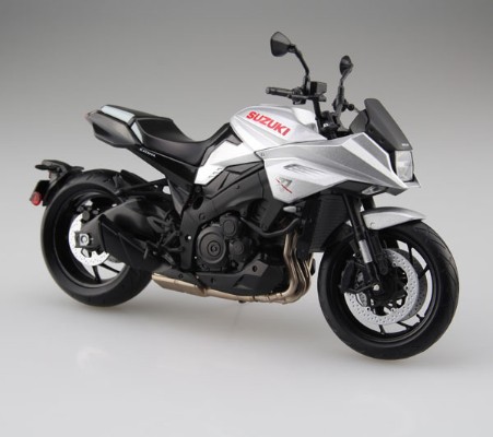 1/12完成品 摩托车SUZUKI GSX-S1000S KATANA金属神秘银