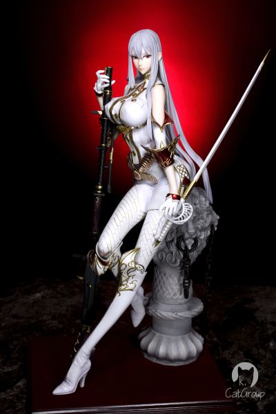 [gk]VOLKS 1/4战场女武神 塞露贝利亚 赛姐 白色军服 代工展示