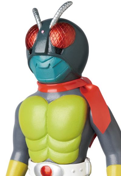 东映レトロソフビCollection 假面骑士 假面骑士１号 Gensakuban Kamen Rider (Setteiga Color) 