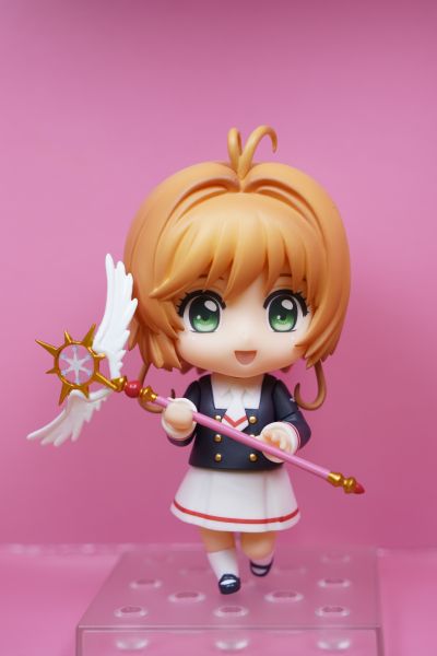 粘土人#918  魔卡少女樱 透明牌篇 木之本樱 友枝中学校服