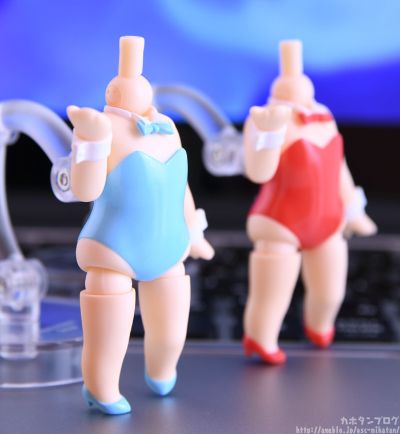 黏土人配件系列 换装用兔女郎裝 Red 