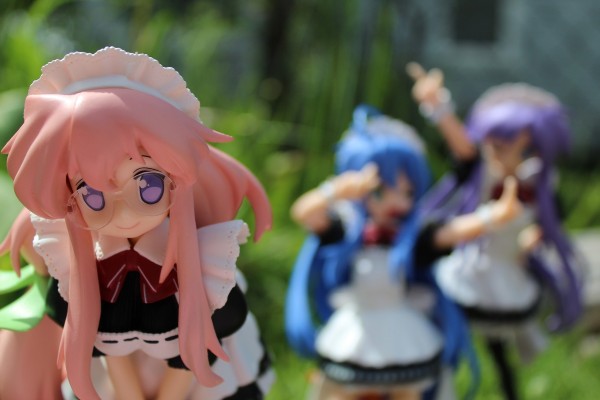 PM 手办 幸运星 高良美幸 Maid ver.