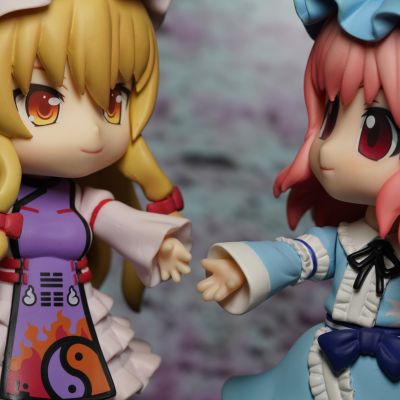 粘土人 #148 东方Project 西行寺 幽幽子