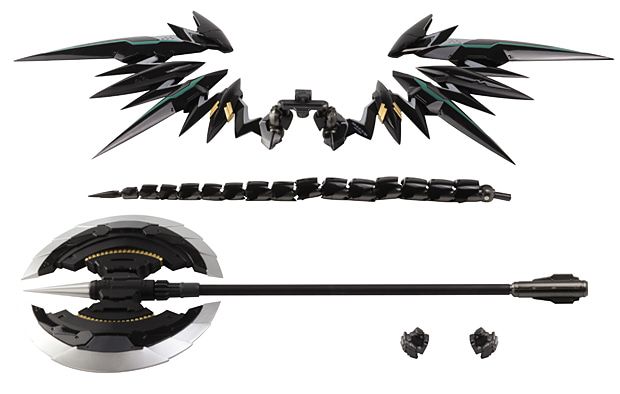 RIOBOT 盖塔机器人 Devolution ～宇宙最后的3分钟～ 黑盖塔 升级配件组