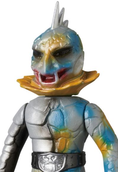 东映レトロソフビCollection 假面骑士 毒トカゲ男 Middle Size 
