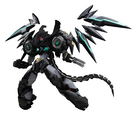 RIOBOT 盖塔机器人 Devolution ～宇宙最后的3分钟～ 黑盖塔 升级配件组