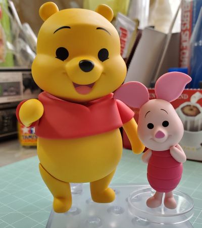 粘土人#996 小熊维尼 小熊维尼＆小猪皮杰