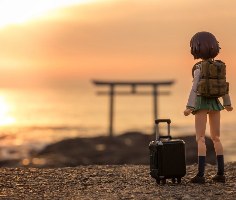 figma #344 少女与战车 剧场版 秋山优花里 制服ver. 