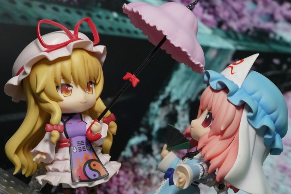 粘土人 #148 东方Project 西行寺 幽幽子