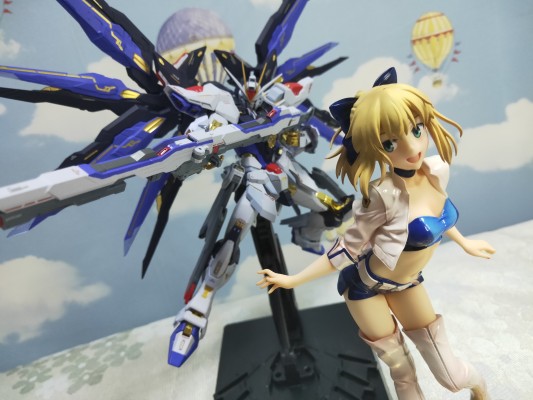 METAL BUILD 机动战士高达SEED DESTINY ZGMF-X20A 强袭自由高达 魂蓝版