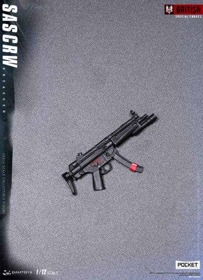 DAMTOYS 1/12 英国特别空勤团反恐大队 PES002破门手