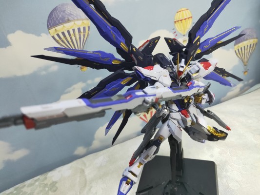 METAL BUILD 机动战士高达SEED DESTINY ZGMF-X20A 强袭自由高达 魂蓝版