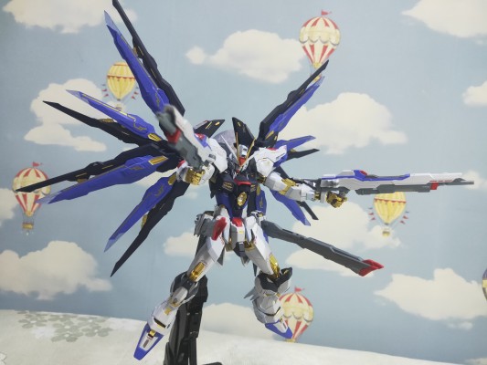 METAL BUILD 机动战士高达SEED DESTINY ZGMF-X20A 强袭自由高达 魂蓝版