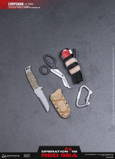 DAMTOYS DMS009 1/6 红海行动-PLA海军陆战队 蛟龙 特战旅队员 医务兵 陆琛