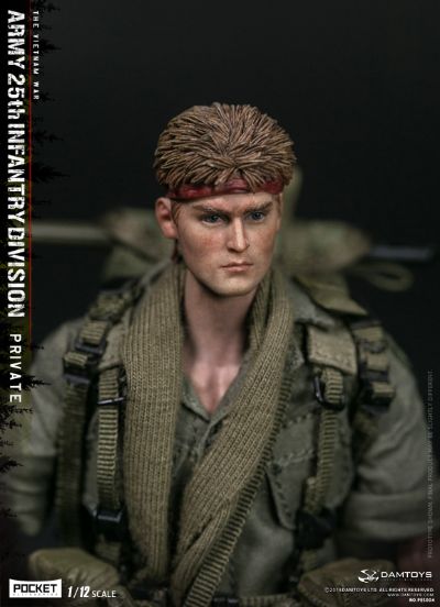 DAMTOYS PES004 1/12 口袋精英系列 美国陆军25步兵师 新兵