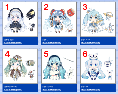 粘土人#1250 雪未来 Snow Parade