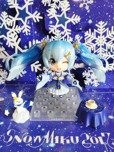 粘土人#701 VOCALOID 初音未来 雪初音2017