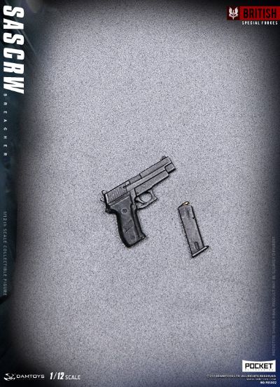 DAMTOYS 1/12 英国特别空勤团反恐大队 PES002破门手
