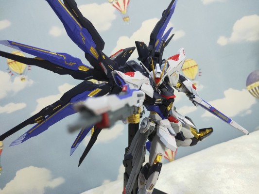 METAL BUILD 机动战士高达SEED DESTINY ZGMF-X20A 强袭自由高达 魂蓝版