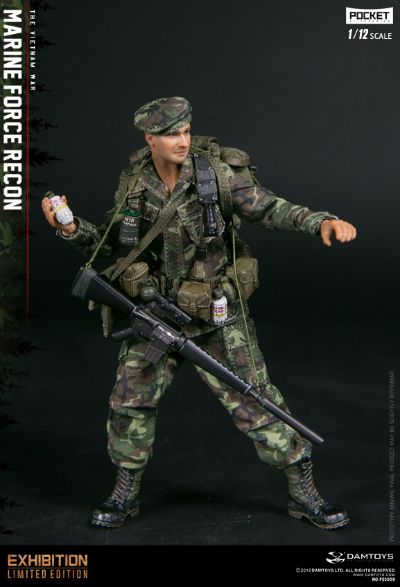 DAMTOYS 1/12 WF2019限定版 越战美国海军陆战队侦察连 PES009