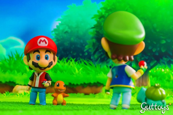 粘土人#800 精灵宝可梦 皮卡丘 与 小智