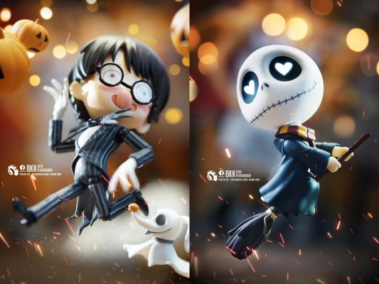 粘土人#1011 圣诞夜惊魂 骷髅杰克&Zero