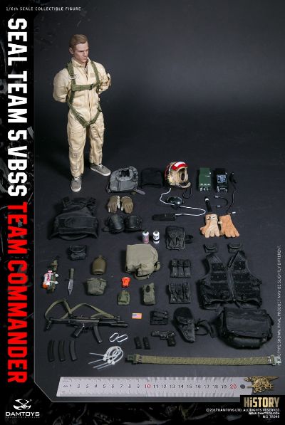 DAMTOYS 78046 海豹5队 VBSS 小队队长 指挥官 红盔