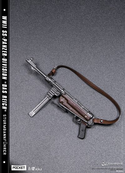 DAMTOYS PES003 1/12 二战德军装甲师 少校 双头雕配置