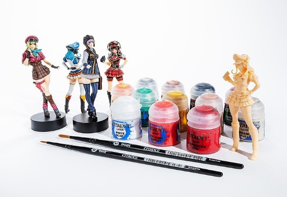 PLAMAX 原创角色 自行涂装版