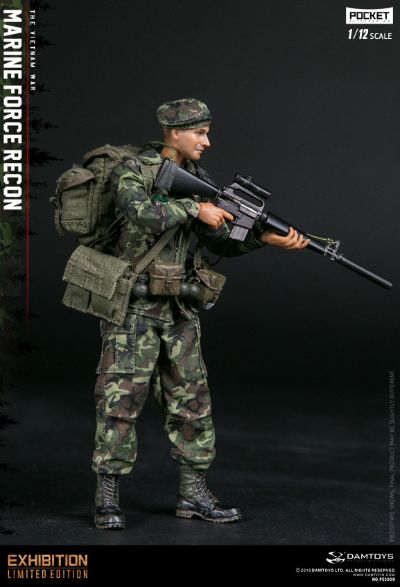DAMTOYS 1/12 WF2019限定版 越战美国海军陆战队侦察连 PES009